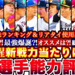 【プロスピA】超オススメ○○人⁈絶対取るべきは誰⁈覚醒新戦力最強ランキング‼︎評価‼︎プロスピパーク攻略＆リアタイ使用感全まとめ（グランドオープン）