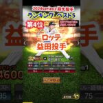 【プロスピA】2024Series1抑え投手ランキングベスト5#大勢#則本#ライデル・マルティネス#ライマル#益田#田口#岩崎#オスナ#shorts＃プロスピA＃ファンキーズGAME