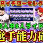 【プロスピA】速報！イチローセレクション登場選手能力確定！？リアタイ最強選手も登場！【プロ野球スピリッツA・ガチャ・TS・タイムスリップ・TS第3弾・EX・エキサイティングプレーヤー】