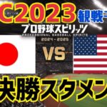 【プロスピ2024WBC再現】日本vsアメリカ【試合観戦モード】【侍ジャパン】【選手データ配布】【WBCモード】