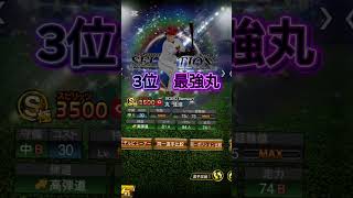 令和球団別スペシャルレアリティ最強選手トップ5 #プロスピa