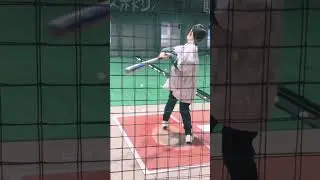 バッティングセンターでセンター返し！　#プロスピa #小学生 #バッティング #侍ジャパン #野球