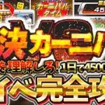 【変更点注意しろ】対決カーニバルで絶対に損ないために最大効率で累計回収できる攻略方法を徹底解説！1日で45000対決pt.GETする方法【プロスピA】【プロ野球スピリッツA】【対決カーニバル】