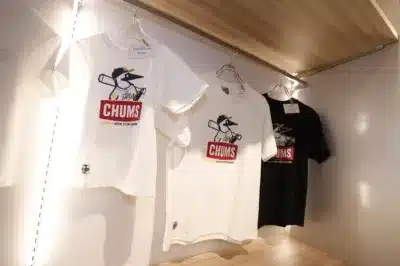CHUMSとソフトバンクホークスのコラボTシャツ