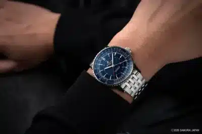 ナビタイマー 侍ジャパン リミテッド着用イメージ