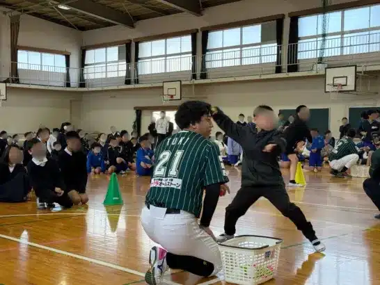 香川オリーブガイナーズが高校生プロデュースの「アトラクション型野球教室」を開催！プロ選手との交流で野球の楽しさを届け、地域の未来を育む