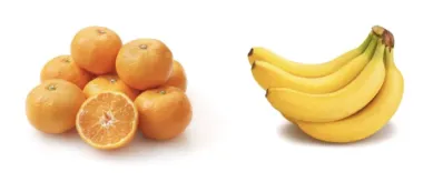 みかんとバナナ
