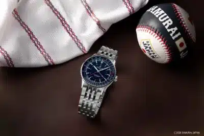 ナビタイマー 侍ジャパン リミテッドと野球ボール