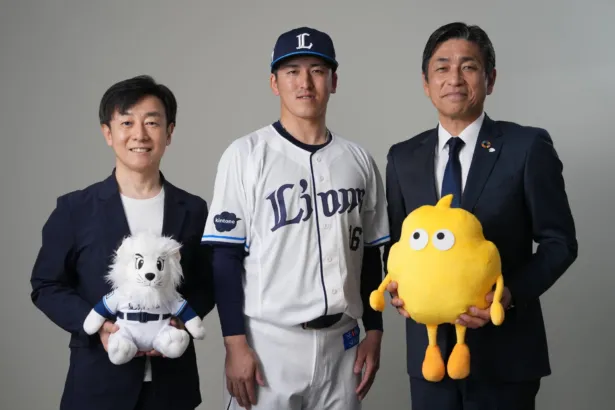 埼玉西武ライオンズ、新ユニフォームで「kintone」と共に新たな歴史へ！隅田投手も期待を寄せるチームワークの力