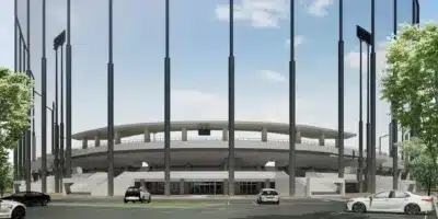 西階公園野球場 施設外観