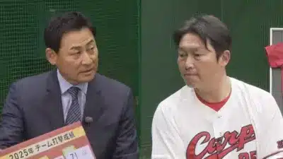 新井監督と前田智徳氏の対談