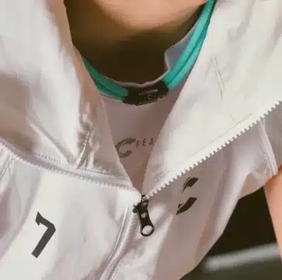 ネックレスのクローズアップ