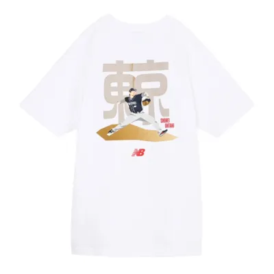大谷翔平選手ピッチングイラストのTシャツ
