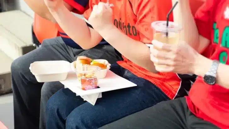 プロ野球観戦がもっと快適に！膝上テーブル「Kneeble」で推し活を全力応援！