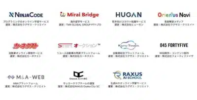 ラグザス株式会社の事業紹介