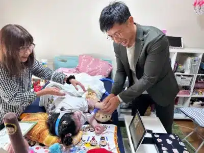 家庭での医療ケアと交流