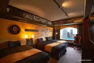 読売ジャイアンツをテーマにした「THE LEGENDS ROOM」