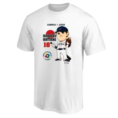 大谷翔平選手イラストTシャツ