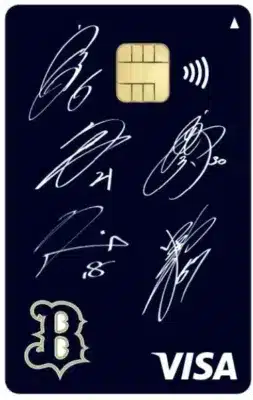 宗選手・山﨑選手・宮城選手・廣岡選手・中川選手のサイン入りデザイン