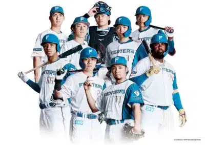 北海道日本ハムファイターズ 選手集合写真