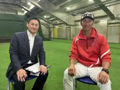 福地寿樹新打撃コーチと前田智徳氏のスペシャル対談
