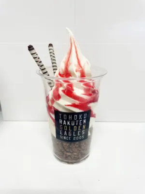 アポロ風ミニパフェ