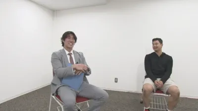 森翔平選手と中田廉氏の対談イメージ