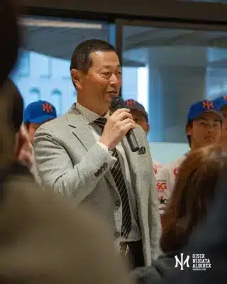 池田拓史球団社長の挨拶
