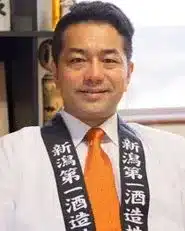 新潟第一酒造株式会社 代表取締役 武田良則氏のポートレート