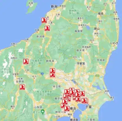 角上魚類の店舗展開地図