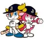 バファローブルとバファローベルのマスコット