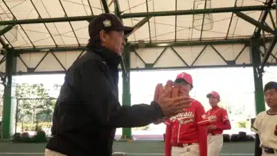 屋内での指導風景