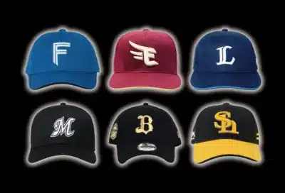 パ・リーグ各球団サイン入りキャップ