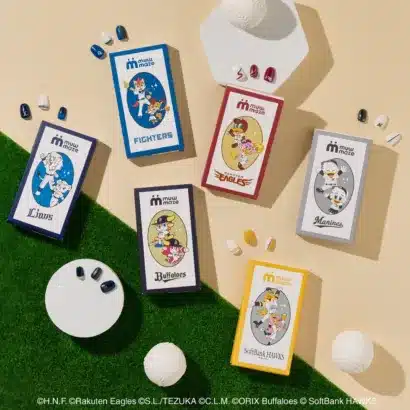 指先に勝利への願いを込めて！muw mazeがパ・リーグ6球団コラボネイルシールでプロ野球の「推し活」を応援