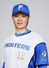 北海道日本ハムファイターズのユニフォームを着た山﨑福也選手
