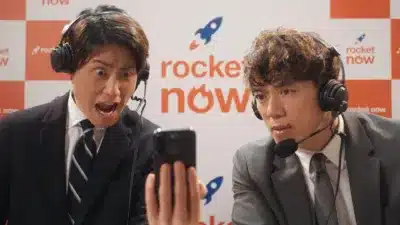 オリジナルCMの撮影風景