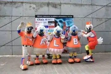 マスコットとの写真撮影会