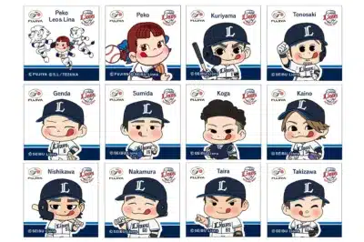 選手イラストステッカー