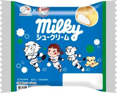 milkyシュークリーム(埼玉西武ライオンズコラボデザイン)