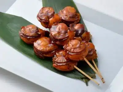 ホタテ串焼き