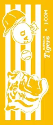 阪神タイガースとJ:COMのコラボグッズイメージ