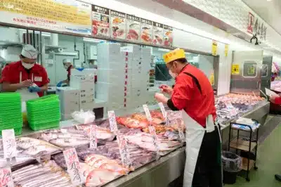 鮮魚コーナー