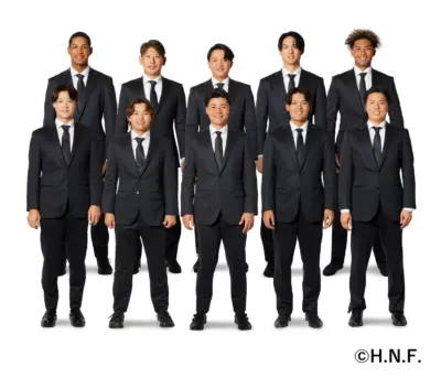 北海道日本ハムファイターズ 選手集合写真