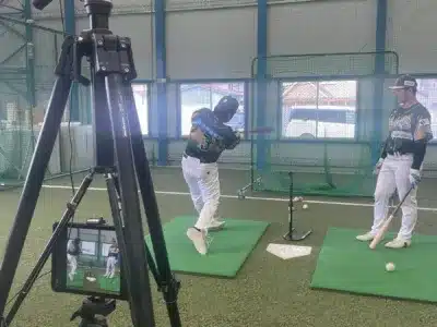 バッティング練習