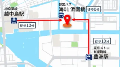 アクセス地図