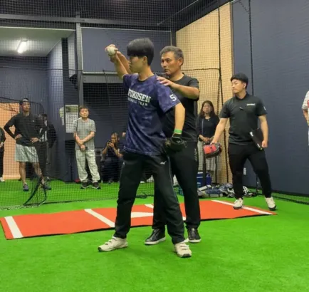 中日ドラゴンズOB川上憲伸さんがFIT-EASY岐阜河渡店に降臨！夢の野球教室と爆笑トークショーでファンと交流