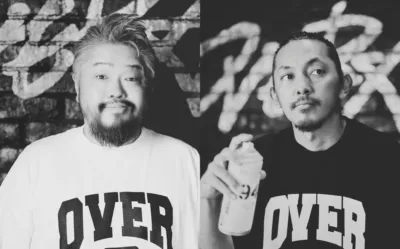 OVER ALLsの赤澤岳人氏(左)と山本勇気氏(右)