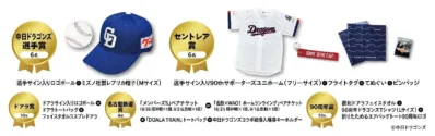 豪華中日ドラゴンズグッズ抽選会