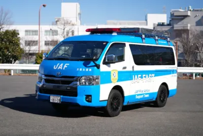 JAF災害支援車
