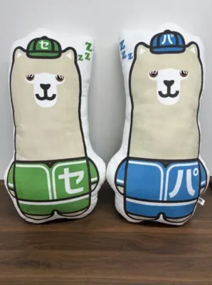 セカパカくんクッション